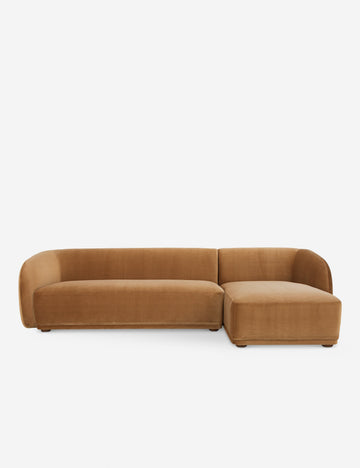 Camel Faux Mohair