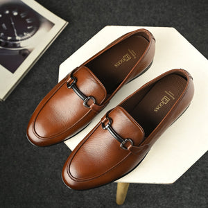 Rover Buckled Loafers by Aspeerio