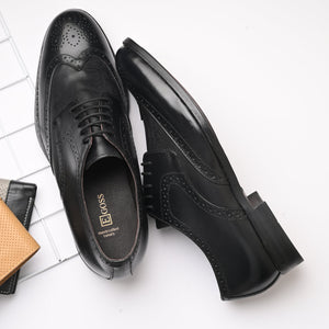 Egoss Formal Lace-Up Brogue Shoes For Men