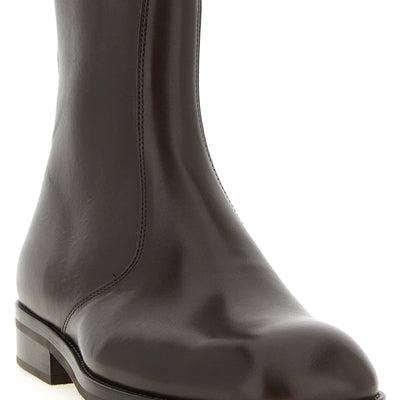 Lemaire Zip Ankle Boots