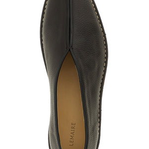 Lemaire Piped Crepe Slippers