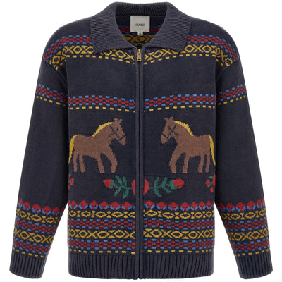 Found Isles Cardigan With Intarsia