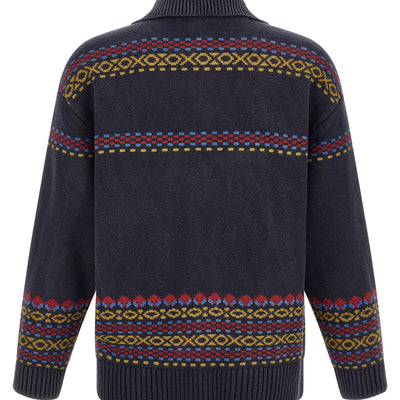 Found Isles Cardigan With Intarsia