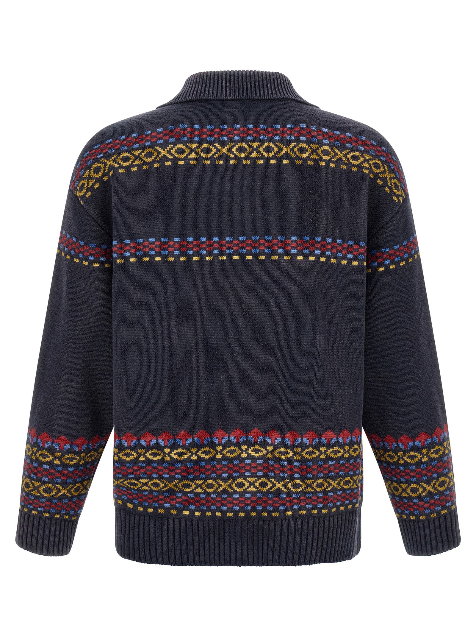 Found Isles Cardigan With Intarsia