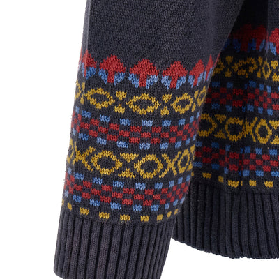 Found Isles Cardigan With Intarsia