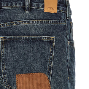Found Patchwork Jeans