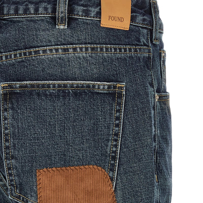 Found Patchwork Jeans