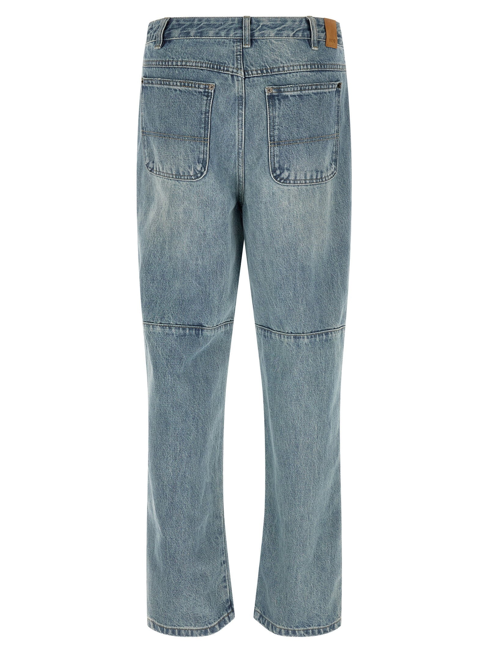 Found Hand Art Jeans
