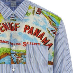 Comme Des Garcons Shirt Patterned Inserts Shirt
