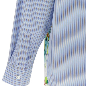 Comme Des Garcons Shirt Patterned Inserts Shirt