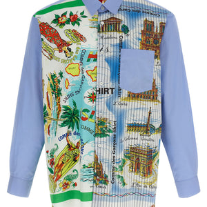 Comme Des Garcons Shirt Printed Shirt