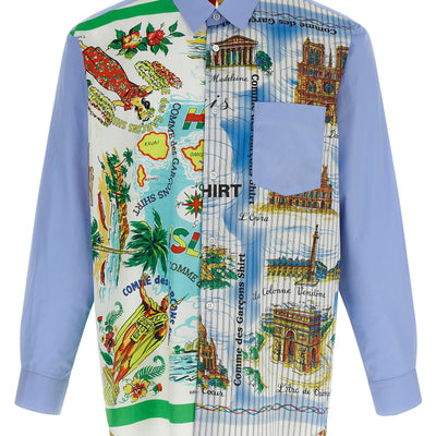 Comme Des Garcons Shirt Printed Shirt