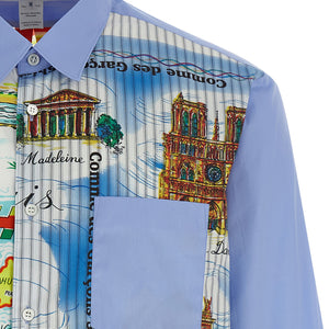 Comme Des Garcons Shirt Printed Shirt