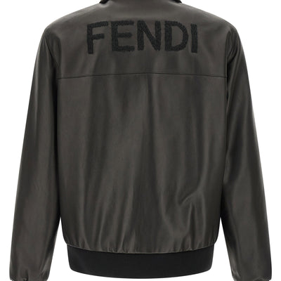 Fendi Leather Blouson
