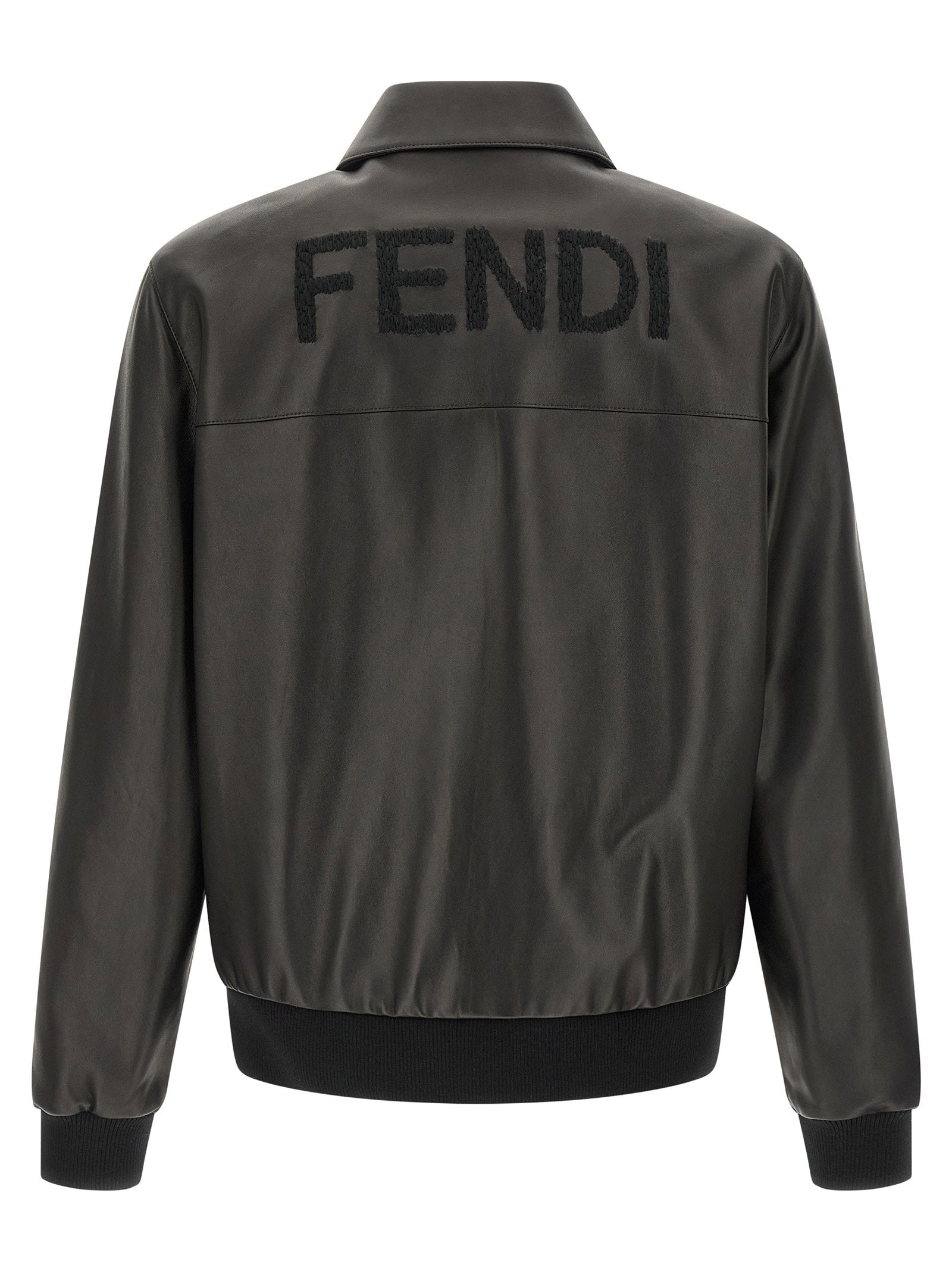 Fendi Leather Blouson