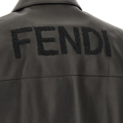 Fendi Leather Blouson