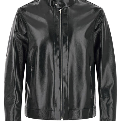Fendi Lacquered Leather Blouson