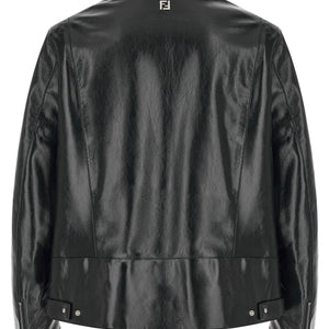 Fendi Lacquered Leather Blouson