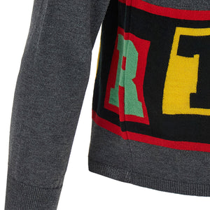 Comme Des Garcons Shirt Intarsia Sweater