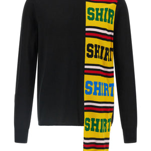 Comme Des Garcons Shirt Intarsia Sweater