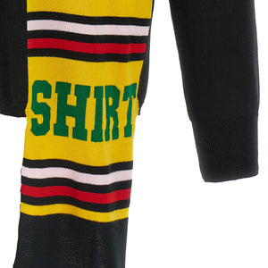 Comme Des Garcons Shirt Intarsia Sweater