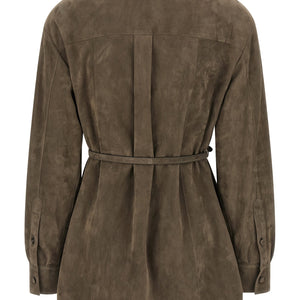 Fendi Suede Shirt
