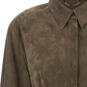 Fendi Suede Shirt