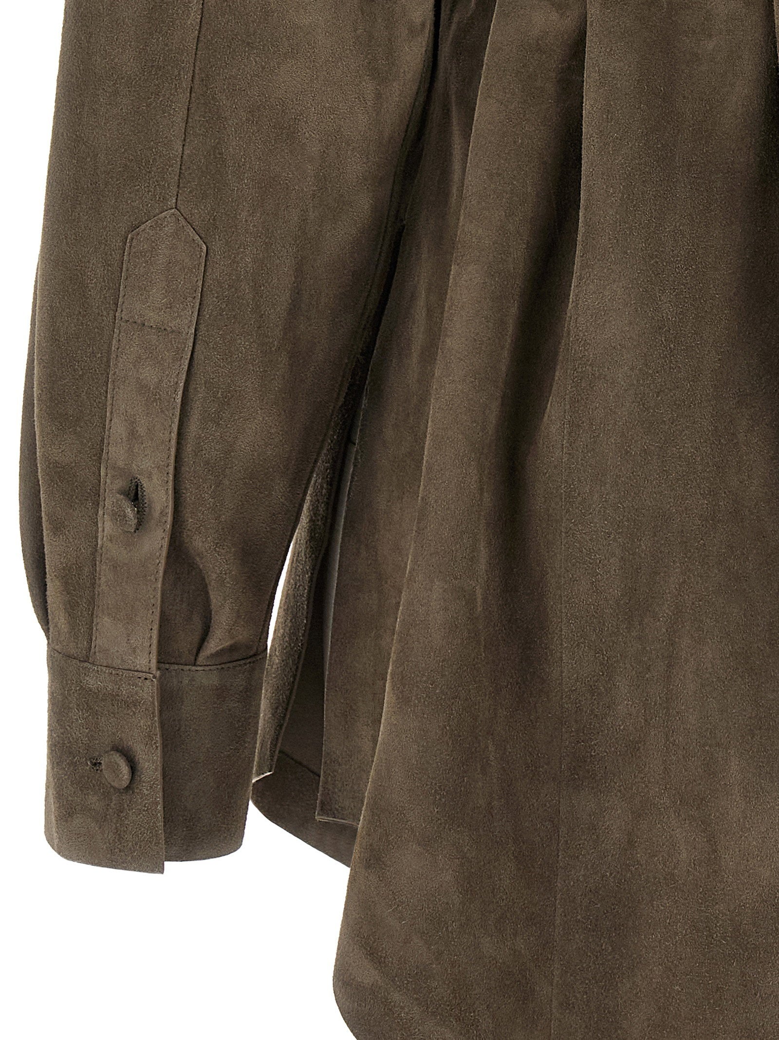 Fendi Suede Shirt