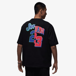 Jordan | AS M J OVRSZ SS CREW GCEL  { BLACK