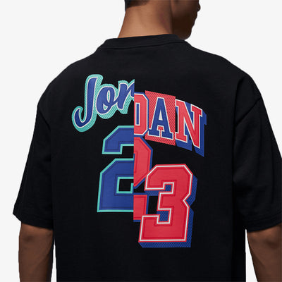 Jordan | AS M J OVRSZ SS CREW GCEL  { BLACK