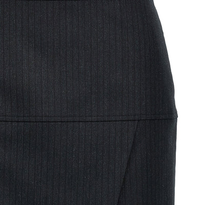 Fendi Pinstriped Wool Skirt