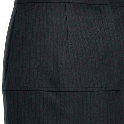 Fendi Pinstriped Wool Skirt