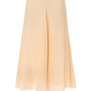 Fendi Ff Silk Skirt