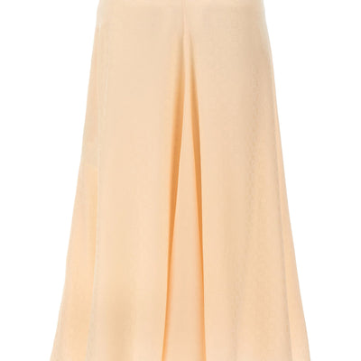 Fendi Ff Silk Skirt