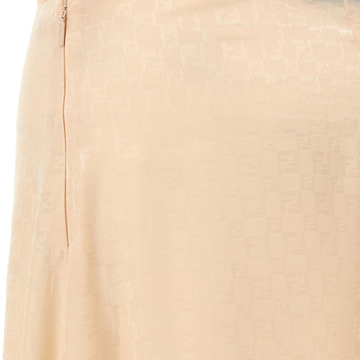 Fendi Ff Silk Skirt