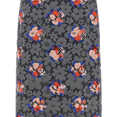 Fendi Bouquet Lace Skirt