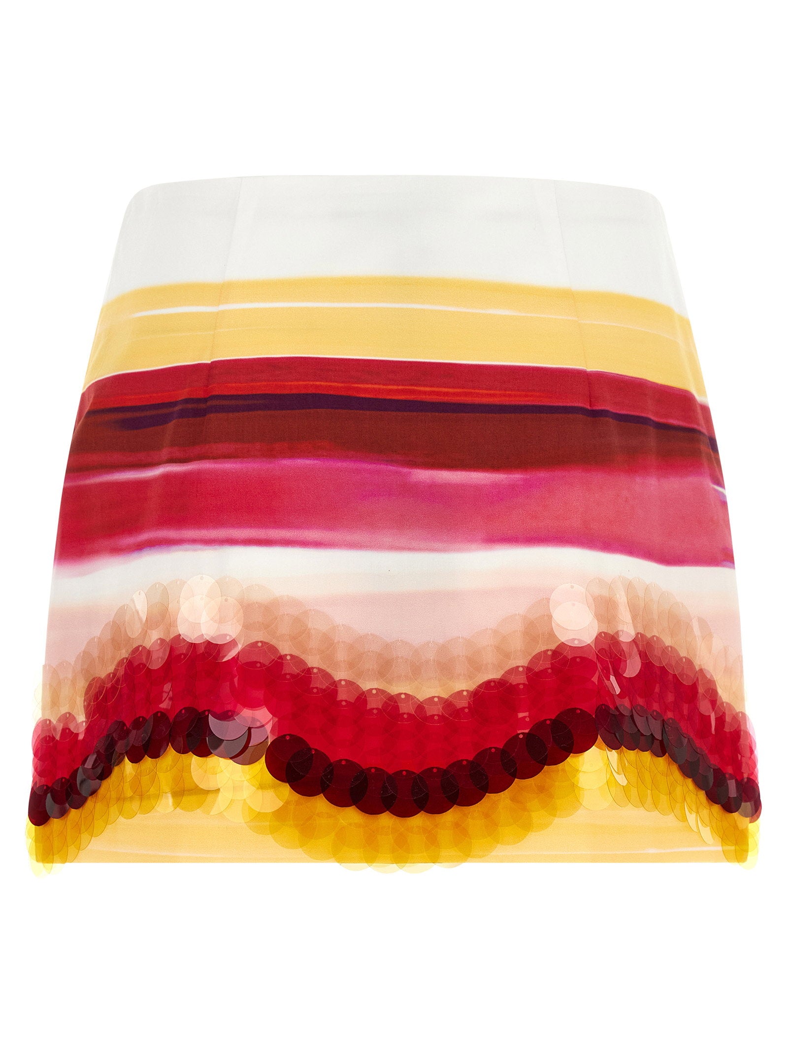 Fendi Striped Cotton Skirt