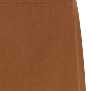 Fendi New Linen Skirt