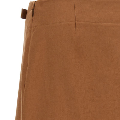 Fendi New Linen Skirt
