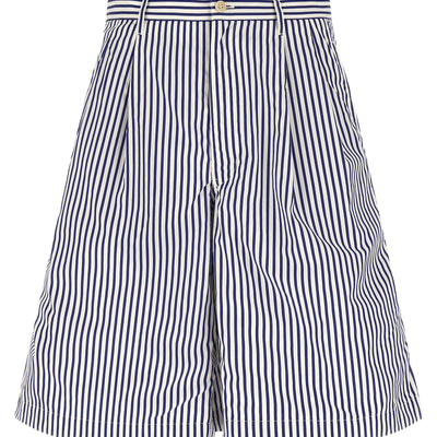 Comme Des Garcons Shirt Cotton Bermuda Shorts