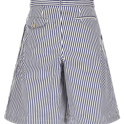 Comme Des Garcons Shirt Cotton Bermuda Shorts