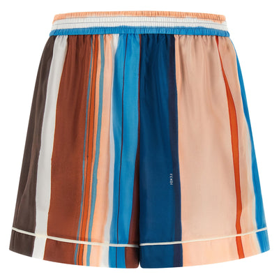 Fendi Venetian Stripes Shorts