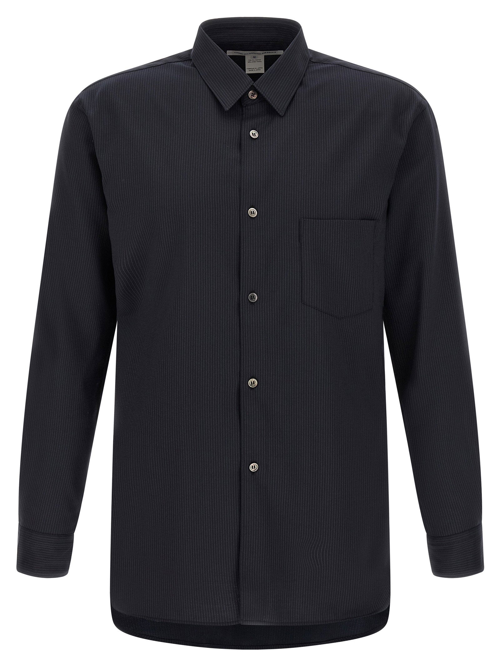 Comme Des Garcons Shirt Pinstriped Shirt