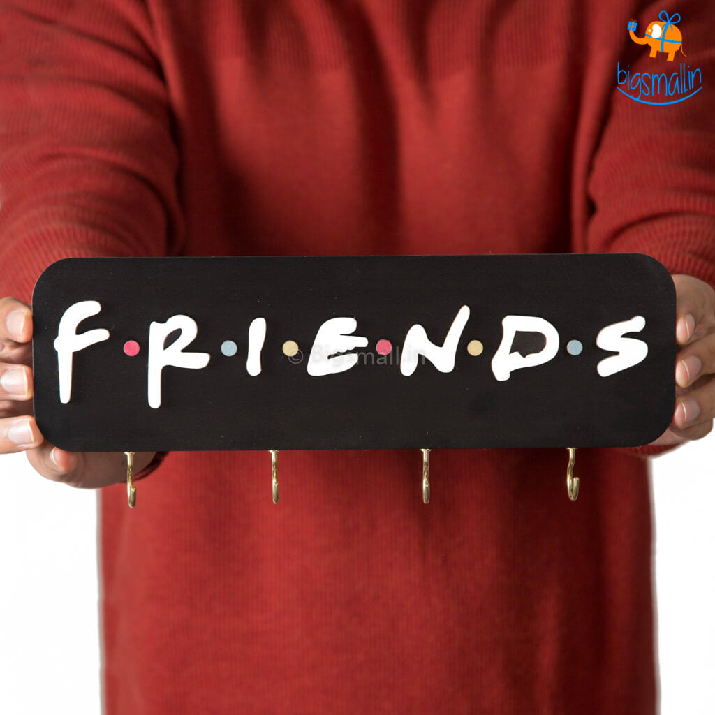 Friends Wooden Key Holder