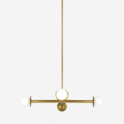 Nodes Wide Chandelier by Kelly Wearstler