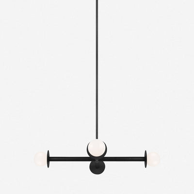 Nodes Wide Chandelier by Kelly Wearstler