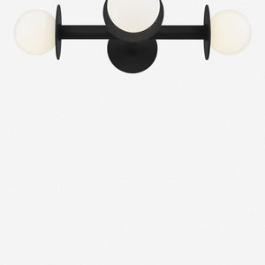 Nodes Semi-Flush Mount Light by Kelly Wearstler
