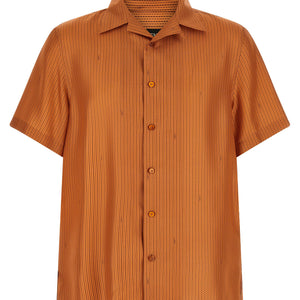 Fendi Selleria Stitching Silk Shirt