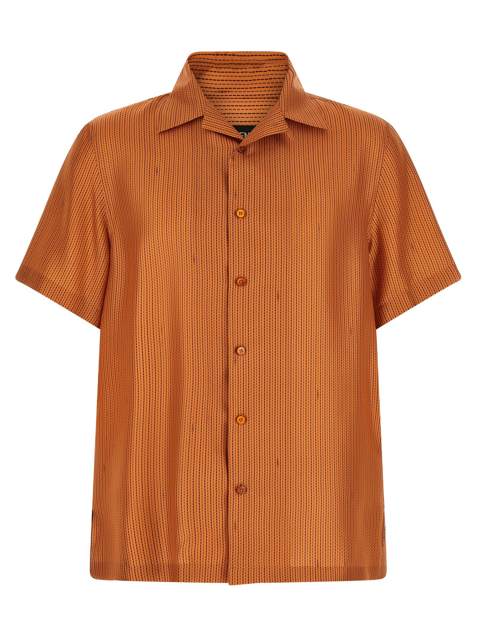Fendi Selleria Stitching Silk Shirt
