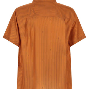 Fendi Selleria Stitching Silk Shirt